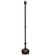 Torchiere One Light Floor Base in Mahogany Bronze (57|21612)