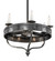 Parnella Six Light Chandelier in Nickel (57|215651)