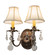 Chantilly Two Light Wall Sconce in Antique Copper (57|214991)
