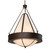 Obsidian Six Light Pendant in Mahogany Bronze (57|214421)