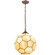 Pallavolo One Light Pendant in Mahogany Bronze (57|213499)