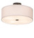 Cilindro Four Light Semi-Flushmount in Smoke (57|213074)