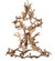 Antlers 12 Light Chandelier in Mahogany Bronze (57|212274)