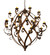 Caliope 25 Light Chandelier in Rococco (57|212146)