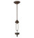 Victorian One Light Inverted Stem Hung Hardware in Mahogany Bronze (57|211922)