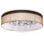 Cilindro LED Flushmount in Mahognay Bronze And Macadamia (57|211422)