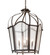 Citadel Six Light Pendant in Golden Bronze (57|211361)