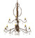 Valentina 12 Light Chandelier in Oxide Bronze (57|211101)