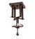 Arrowhead Two Light Flushmount Hardware in Mahogany Bronze (57|210966)