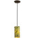 Cilindro One Light Mini Pendant in Oil Rubbed Bronze (57|210029)