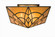 Scottsdale Four Light Flushmount in Timeless Bronze (57|20931)