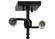 Semi-Flushmount Hardware Two Light Semi Flushmount in Bronze (57|20841)