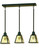 Winter Pine Three Light Pendant in Craftsman Brown Craftsman Brown (57|20681)