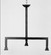 Island Pendant Hardware Lamp Base And Fixture Hardware in Antique Copper,Burnished (57|20673)