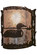Loon One Light Wall Sconce in Distressed Chestnut (57|205680)