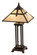 Cross Mission Two Light Table Lamp in Craftsman Brown Mahogany Bronze (57|204495)