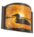 Loon One Light Wall Sconce in Timeless Bronze (57|204456)