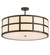 Cilindro Six Light Semi-Flushmount in Timeless Bronze (57|202567)