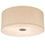 Cilindro Three Light Flushmount in Nickel Powder Coat (57|202440)