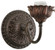 Victorian One Light Wall Sconce Hardware in Mahogany Bronze (57|20105)