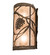 Whispering Pines Two Light Wall Sconce in Distressed Chestnut (57|200852)
