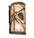 Whispering Pines Two Light Wall Sconce in Distressed Chestnut (57|200851)
