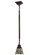 Mackintosh Leaf One Light Mini Pendant in Mahogany Bronze (57|20060)