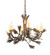 Woodland Pine Six Light Chandelier in Antique Copper,Burnished (57|200184)