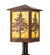 Tamarack One Light Post Mount in Vintage Copper (57|199846)