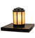 Dexter Four Light Pier Mount in Black Satin Wrought Iron (57|199844)