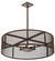 Cilindro Four Light Pendant in Bronze (57|199482)