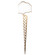 Custard & Cone LED Wall Sconce in Rust (57|198380)