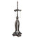Lionfoot Three Light Table Base Hardware in Mahogany Bronze (57|19774)