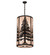 Tall Pines 11 Light Pendant in Black Metal (57|197428)