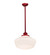 Schoolhouse One Light Pendant in Candy Red (57|196903)