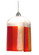 Metro Fusion One Light Mini Pendant in Brass Tint (57|19634)