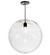 Bola One Light Pendant in Black Metal (57|195612)