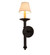 Amada One Light Wall Sconce in Blackwash (57|195580)