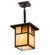 Hyde Park One Light Pendant in Craftsman Brown (57|194825)