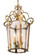 Elisa Eight Light Pendant in Light Tobacco & Antique Gold (57|194644)