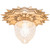 Arinna One Light Flushmount in Champagne Metallic (57|194037)