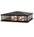 Seneca Four Light Pier Mount in Craftsman Brown (57|193552)