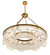 Sardinia 12 Light Chandelier in Transparent Gold (57|192513)