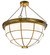 Kahe Eight Light Pendant in Brass Powder Coat (57|191822)
