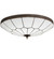 Vincent One Light Flushmount in Craftsman Brown Highlighted (57|190974)