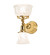 Revival Two Light Wall Sconce in Polished Brass (57|190753)