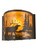 Elk At Lake One Light Wall Sconce in Timeless Bronze (57|190525)
