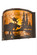 Moose At Lake One Light Wall Sconce in Timeless Bronze (57|190524)