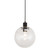 Bola One Light Pendant in Textured Black (57|190235)