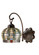 Jeweled Basket One Light Wall Sconce in Mahogany Bronze (57|19012)